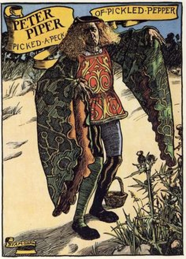 Peter Piper by John Byam Liston Shaw